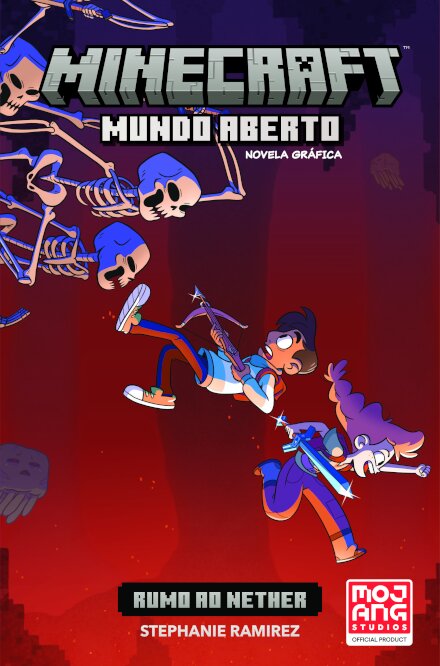 Minecraft: Mundo Aberto: Rumo ao Nether: Novela Gráfica