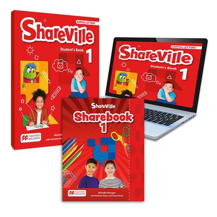 Shareville 1 Cap Letters Pupil's Book Epk