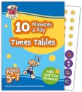 10 Minutes a Day Times Tables for Ages 5-7 (with over 100 stickers)