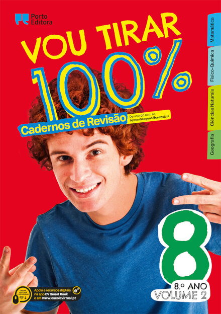 Vou tirar 100% - 8.º Ano - Volume 2 - Cadernos de Revisão