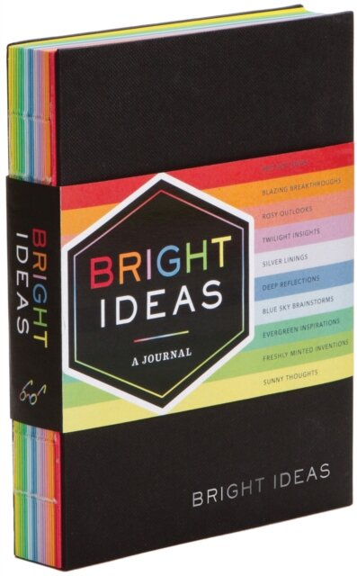 Bright Ideas Journal : A Journal With 10 Shades of Inspiration