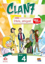 Clan 7 con ¡Hola, amigos! Nivel 4 - Libro del alumno + CD-ROM