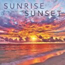 Sunrise Sunset Square Wall Sunday Start