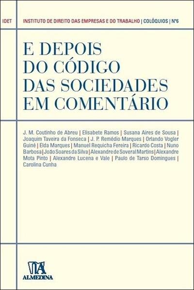 E Depois do Código das Sociedades Comerciais