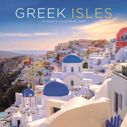 Greek Isles Square Wall Sunday Start Cal