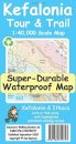 Kefalonia Tour and Trail Map
