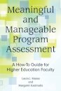Meaningful and Manageable Program Assessment