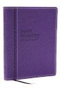 NoteWorthy New Testament: Read and Journal Through the New Testament in a Year (NKJV, Purple Leathersoft, Comfort Print)