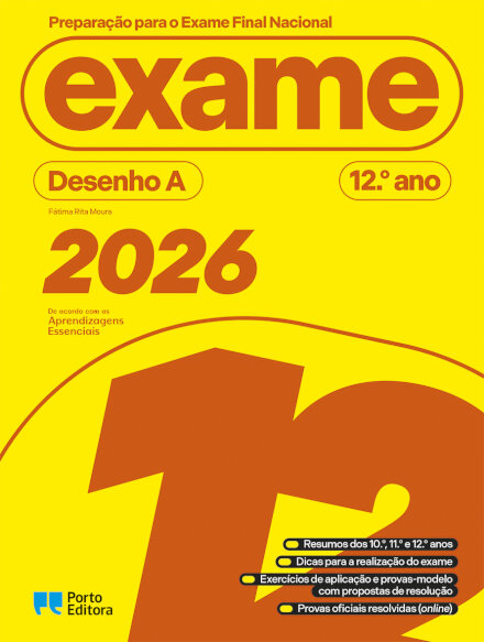 Preparação para o Exame Final Nacional 2026 - Desenho A - 12.º ano