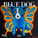 Blue Dog 2026 Wall Calendar