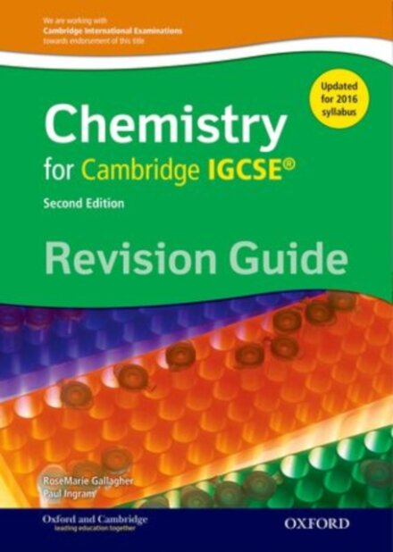 Complete Chemistry for Cambridge IGCSE (R) Revision Guide