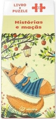 Histórias e Maçãs - Livro + Puzzle (50 Pcs)