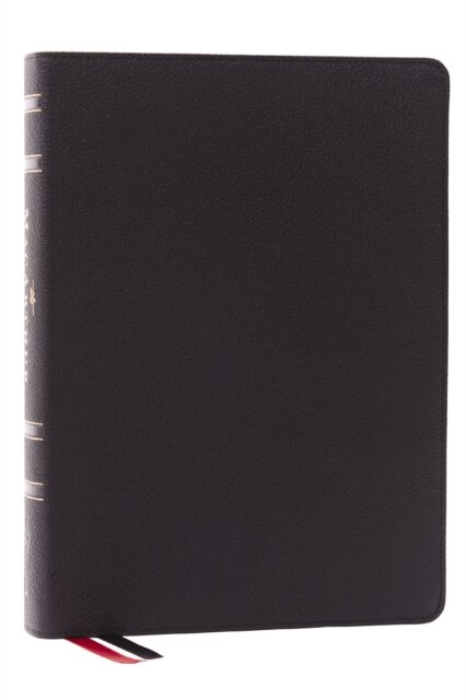 LSB, MacArthur Study Bible, Black Genuine Leather, Comfort Print