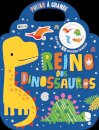 Pintar À Grande - Reino Dos Dinossauros:Lv.Colorir C/Aut.
