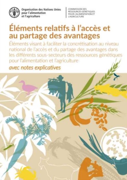Elements relatifs a l’acces et au partage des avantages