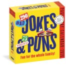 290 Bad Jokes & 75 Punderful Puns Page-A-Day® Calendar 2026