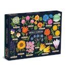 Edible Flowers 1000 Piece Puzzle