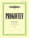 Ballade for Cello and Piano Op. 15