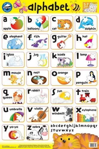 Alphabet : Magnetic Wallchart
