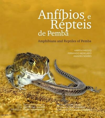 Anfíbios e Répteis de Pemba - Edição Bilingue Português - Inglês