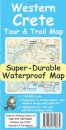 Western Crete Tour & Trail Super-Durable Map