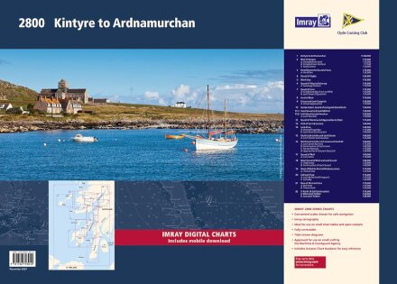 Imray 2800 Chart Pack : Kintyre to Ardnamurchan Chart Pack : 2800