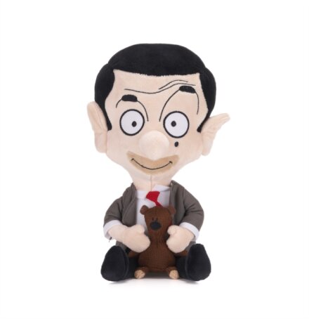 Mr Bean 10" Mr Bean With Teddy Soft Toy