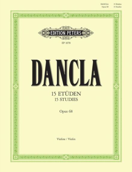 15 Studies Op.68 for Violin with 2nd Violin Accompaniment