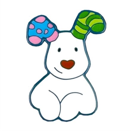 Snowdog Pin Badge