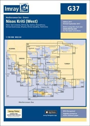 Imray Chart G37 : Nisos Kriti (West) : G37
