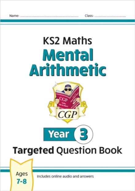 KS2 Maths Year 3 Mental Arithmetic Targeted Question Book (includes Online Answers & Audio Tests)