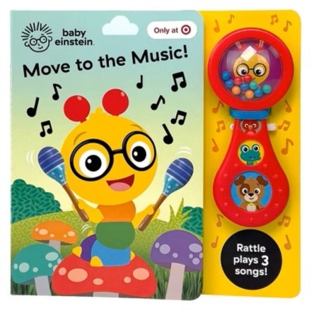 Rattle Sound Book Baby Einstein