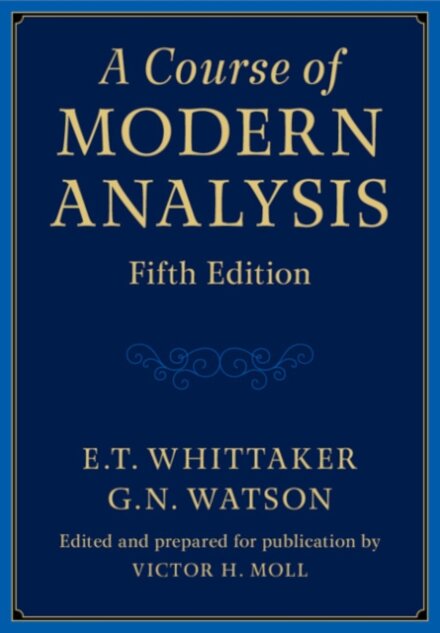 A Course of Modern Analysis