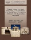 Orlando James Vigi Et Al., Petitioners, V. United States. U.S. Supreme Court Transcript of Record with Supporting Pleadings
