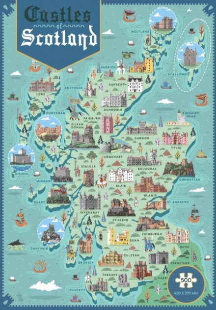Castles of Scotland Jigsaw