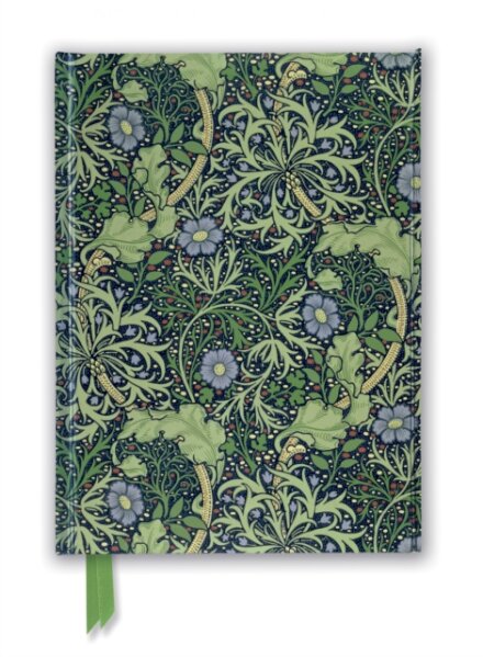 William Morris: Seaweed Wallpaper Design (Foiled Journal)
