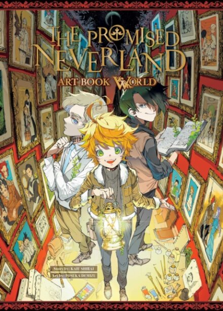 Promised Neverland: Art Bookha